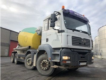 Concrete mixer truck MAN TGA 35.350 BB - LIEBHERR 9M3: picture 1