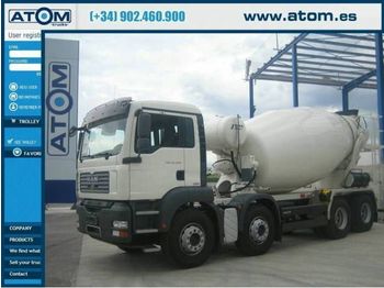 New Concrete mixer truck MAN TGA 35.360 8x4 euro4: picture 1