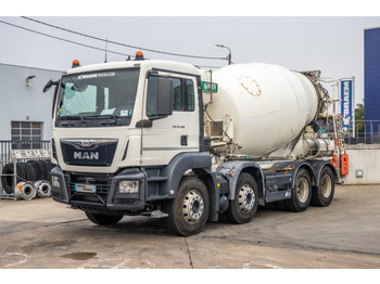 Concrete mixer truck MAN TGS 32.360 BB+ MIXER 9M³: picture 1
