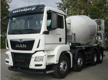 New Concrete mixer truck MAN TGS 32.420 8x4 Euro 6 Betonmischer Liebherr 9m3: picture 1
