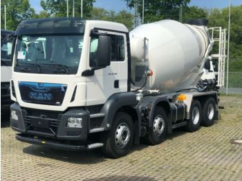 Concrete mixer truck MAN TGS 32.420 8x4 / Euromix MTP EM 9m³ SL EURO6: picture 1