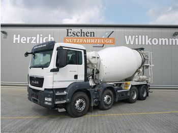 Concrete mixer truck MAN TGS 35.400 8x4 BB, Liebherr 9m³,Federpaket Blatt: picture 1