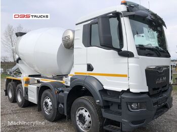 New Concrete mixer truck MAN TGS 35.430, 8x4 BB, EURO 6, YEAR 2022, 9m - NEW: picture 1