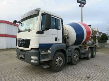 Concrete mixer truck MAN TG-S 32.400 8x4 BB Betonmischer Liebherr 9m³: picture 1