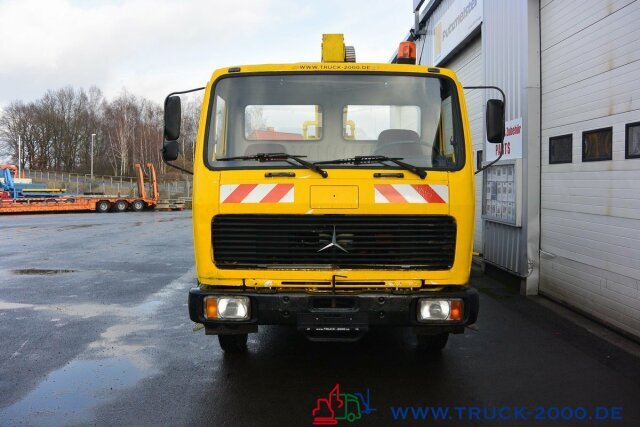 Truck with aerial platform Mercedes-Benz 1013 Ruthmann 17 m seitl. Auslage 13 m isoliert: picture 15