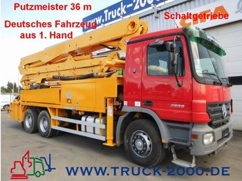 Concrete pump truck Mercedes-Benz 2636 Putzmeister 36m *DeutschesFahrzeug* 1.Hand: picture 1