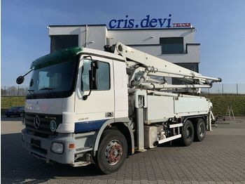 Concrete pump truck, Truck Mercedes-Benz 2641 6x4 Schwing KVM 34 X: picture 1