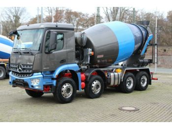 Concrete mixer truck Mercedes-Benz 3240 8x4 / EuromixMTP 9SL: picture 1