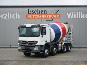Concrete mixer truck Mercedes-Benz 3241 B 8x4, 9m³ Liebherr, Klima: picture 1