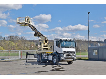 Truck with aerial platform MERCEDES-BENZ Arocs