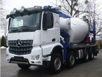 Concrete pump truck Mercedes-Benz AROCS 3243 8x4 EURO6 Pumi Schwing 26M: picture 1