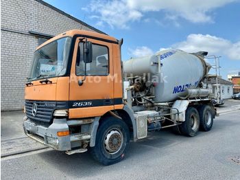 Concrete pump truck, Truck Mercedes-Benz Actros 2635 K 6x4 7 Cubik Liebherr 2631: picture 1