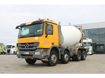 Mercedes-Benz Actros 3241 B 8X4/4, BETONMIX 9m3  - Concrete mixer truck: picture 1