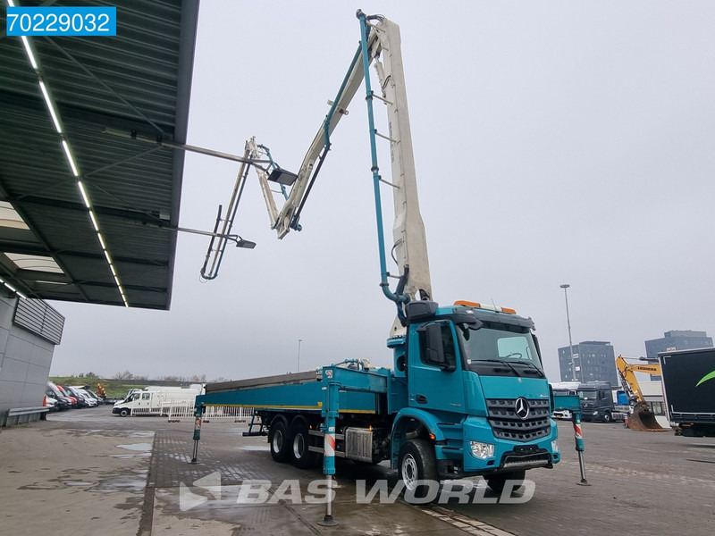 Concrete pump truck Mercedes-Benz Arocs 2836 6X4 Sermac 4Z36 Pump Manual Big-Axle Euro 6: picture 10