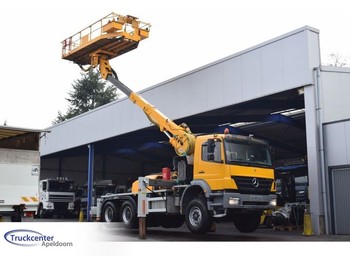 Truck with aerial platform Mercedes-Benz Axor 2628, 6x4, Steel springs, AMV , Manuel, 21000 km: picture 1