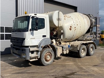 Concrete mixer truck Mercedes-Benz Axor 3340 6x4 Mixer Truck: picture 1