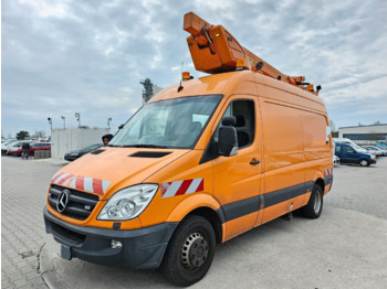 Truck with aerial platform MERCEDES-BENZ Sprinter 519