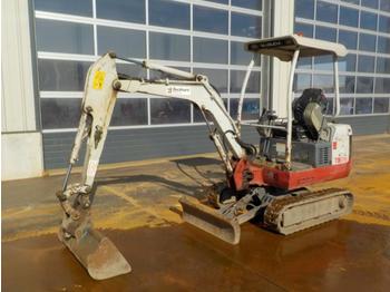  2012 Takeuchi TB016 - Mini excavator