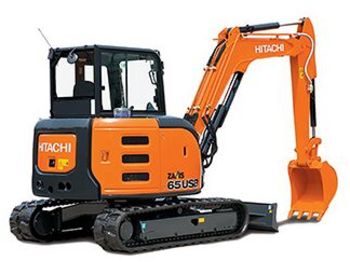 Mini excavator HITACHI ZX 65USB-5A CLR