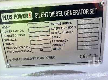 PLUS POWER GF2-50 50 kVA (Unused) - Generator set: picture 5