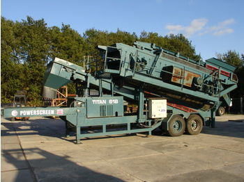 Construction machinery POWERSCREEN TITAN 618 16X6 SIEBANLAGE MOBILE: picture 1