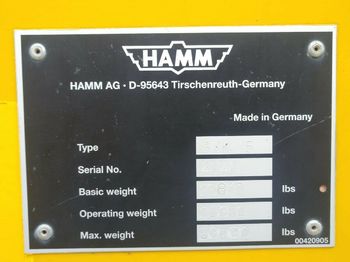 Pneumatic roller Hamm GRW 15.3
