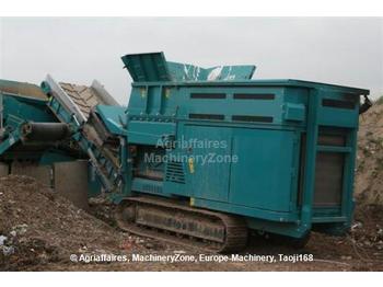Construction machinery Powerscreen 1800 shredder: picture 1