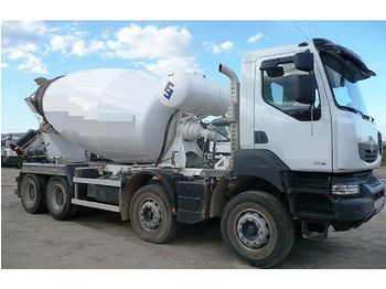 Concrete mixer truck Renault KERAX 370.32 - 8x4 - 10 m³: picture 1