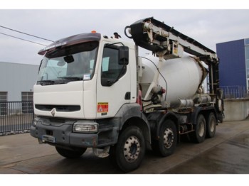 Concrete mixer truck Renault KERAX 420 DCI+LIEBHERR+Tapis/Band: picture 1
