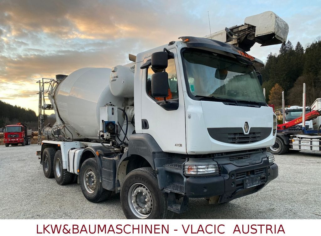 Concrete mixer truck Renault Kerax 410 ( Österreich LKW ): picture 9