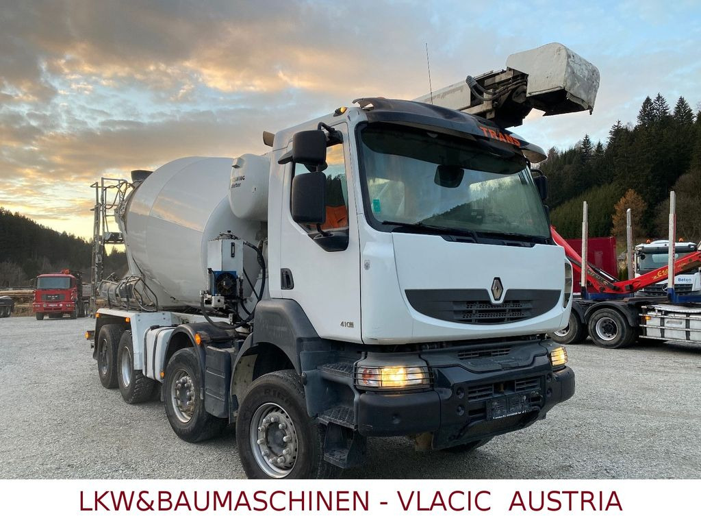 Concrete mixer truck Renault Kerax 410 ( Österreich LKW ): picture 4
