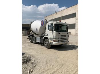 Concrete mixer truck SCANIA 124C420: picture 1