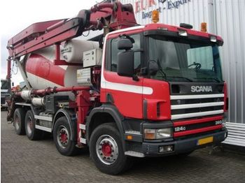 Concrete pump truck Scania Putzmeister  M 24/8m3: picture 1