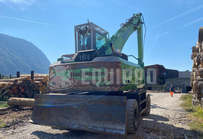 Sennebogen 730 with grapple Wheeled Excavator - Wheel excavator: picture 4
