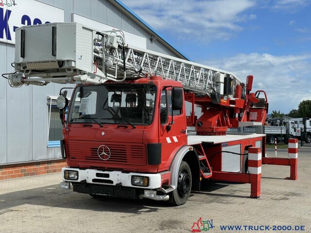 Truck with aerial platform Mercedes-Benz 1422 NG Ziegler Feuerwehr Leiter 30m Rettungkorb: picture 8