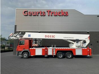Mercedes-Benz ACTROS 3332 6X4 XCMG DG53C FIRE FIGTHING PLATFOR  - Truck with aerial platform