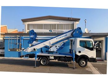 Truck with aerial platform Socage DA 20D Nissan