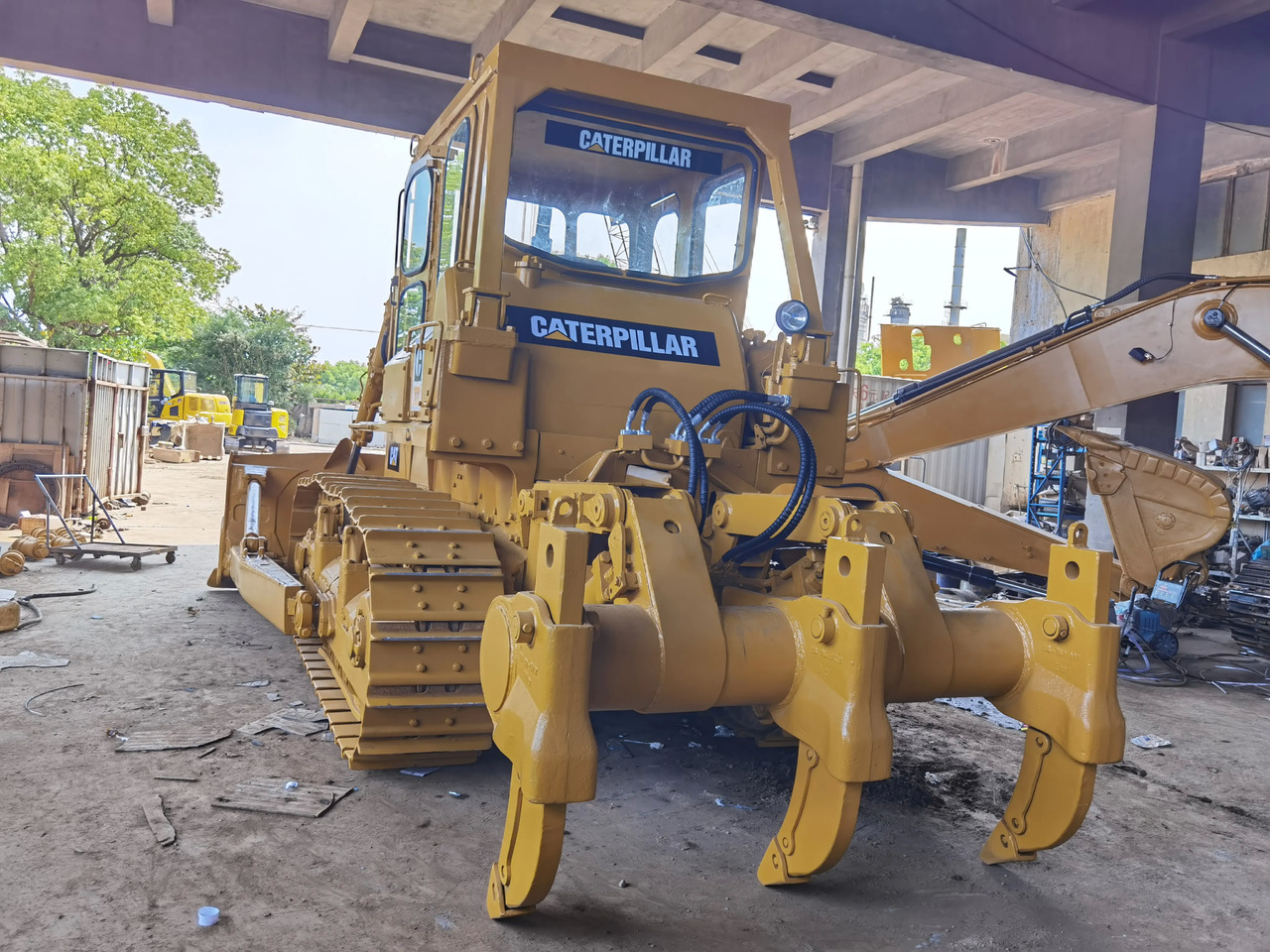 Bulldozer Used Caterpillar CAT D7G Japan made used Caterpillar Bulldozer CAT D5G D5H D5K D5M Dozers for sale: picture 6