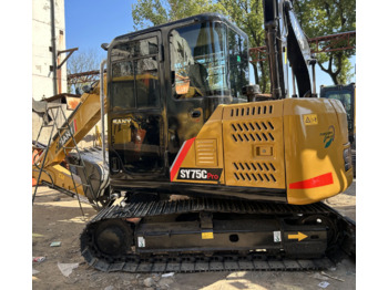 Mini excavator Used Excavator SANY 7.5ton mini digger excavator SY75 CHINA made Crawler Excavator: picture 5