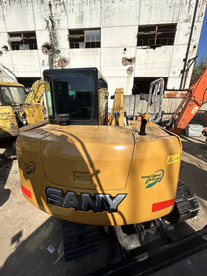 Mini excavator Used Excavator SANY 7.5ton mini digger excavator SY75 CHINA made Crawler Excavator: picture 2
