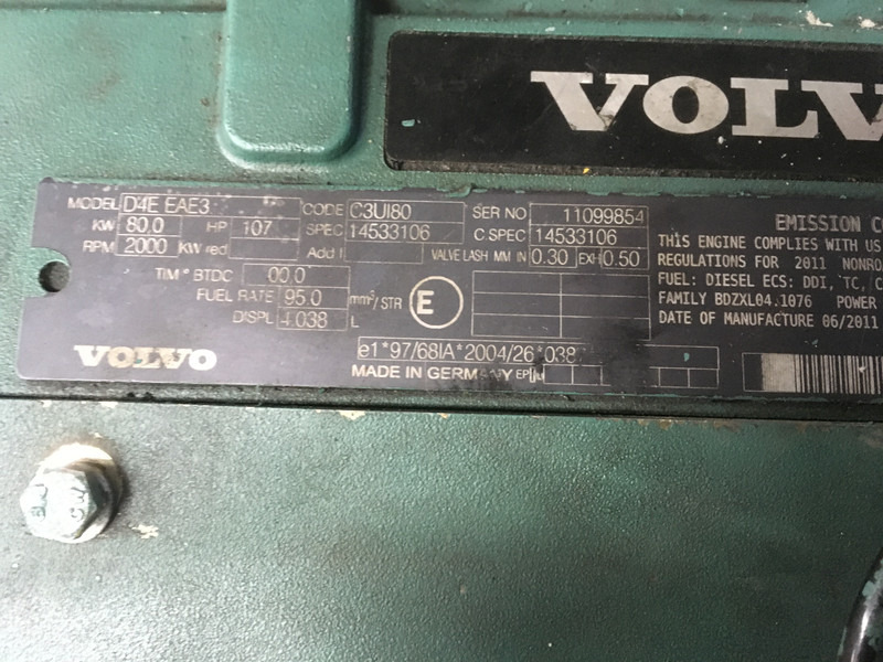 New Construction machinery Volvo D4E EAE3 FOR PARTS: picture 6
