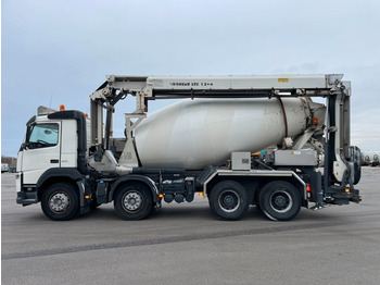 Concrete mixer truck Volvo FM 410 Liebherr HTM 904 9m3 + Belt 12+4 m: picture 5