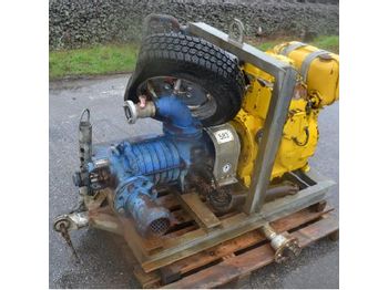  LOT # 1037 -- Pollmann High Pressure Pump c/w 2 Cylinder Hatz Engine - Water pump