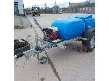 Air compressor Western Single Axle Water Bowser c/w Pressure Washer, Honda Engine: picture 1