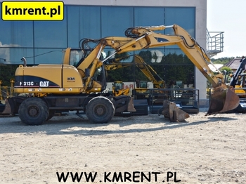 CAT M 313 JCB JS 130 145 VOLVO EW 140 160 LIEBHERR A 311 312 314 316 - Wheel excavator