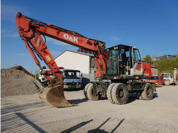 O & K MH Plus -7395 St - DEUTSCHE - Strassenzulassung  - Wheel excavator