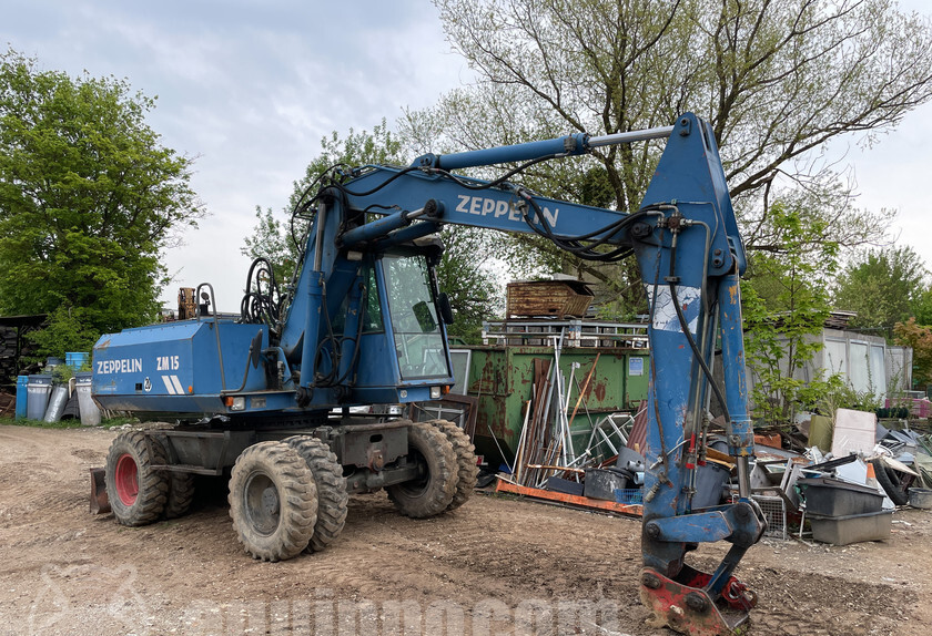 Zeppelin ZM 15 VAH Wheeled Excavator - Wheel excavator: picture 1