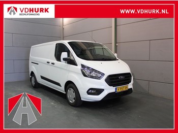 Closed box van Ford Transit Custom 300 2.0 TDCI 130 pk L2H1 Trend Trekhaak/Cruise/PDC/Airco