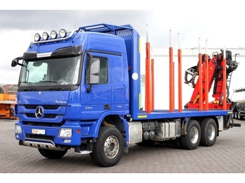 Mercedes-Benz 3351 Actros MP3 - Forestry trailer