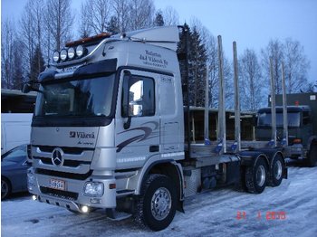 Mercedes-Benz Actros 2660L 6x4 - Forestry trailer